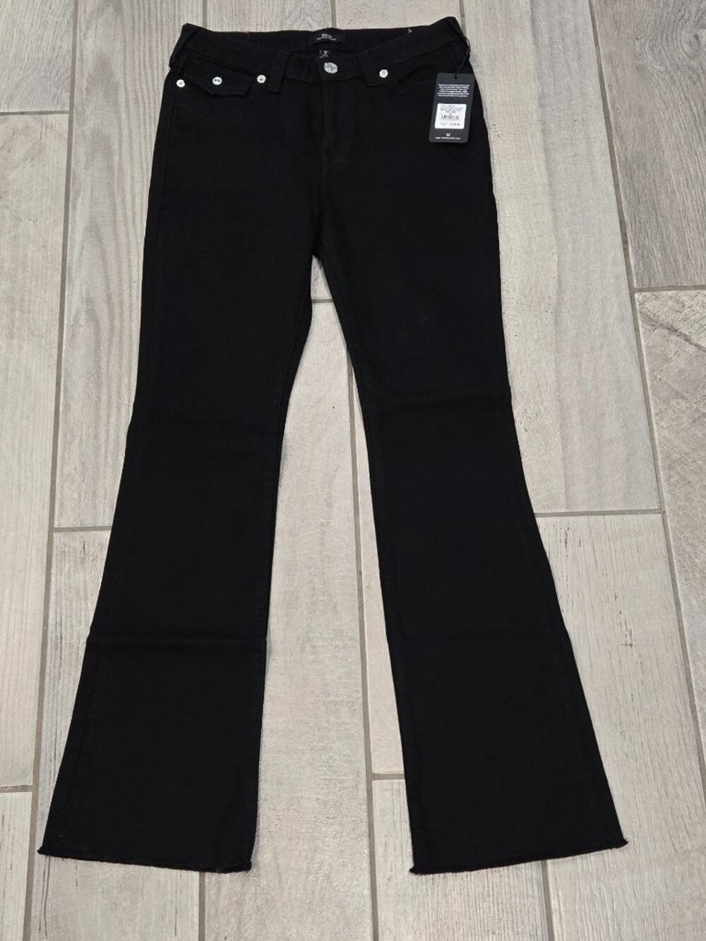 True Religion Becca Mid‑Rise Bootcut Women’s Jeans – Black – Size 30